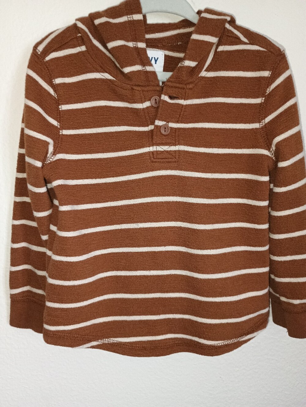 4/$15 Old Navy Lightweight Woven Hooded Shirt, 2T